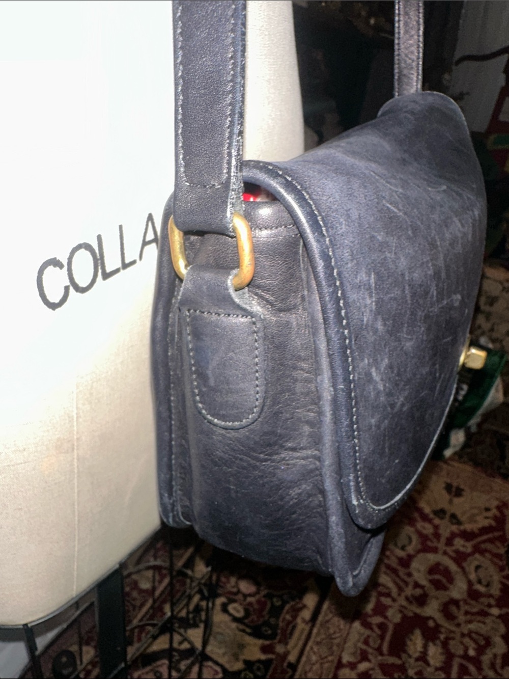 Vintage Coach city bag 9790 black - Picture 5 of 15